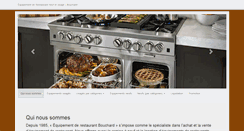 Desktop Screenshot of equipementbouchard.com