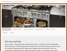 Tablet Screenshot of equipementbouchard.com